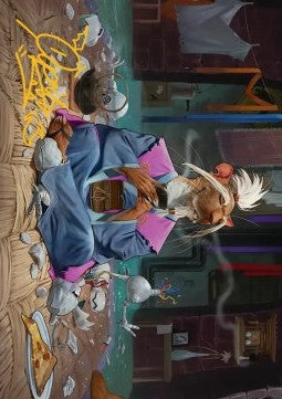 Art Series: Splinter, Hamato Yoshi (V.2) - Teenage Mutant Ninja Turtles: Extras (Tip Card) [XTMT-A08]