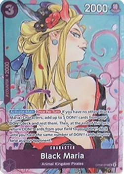 Black Maria (OP08-074) (V.2) - Unnumbered Promos (Super Rare) [UP-OP08-074]