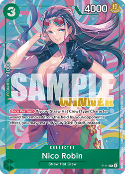 Nico Robin (P-111) (V.2) - Promos (Promo) [P-111]