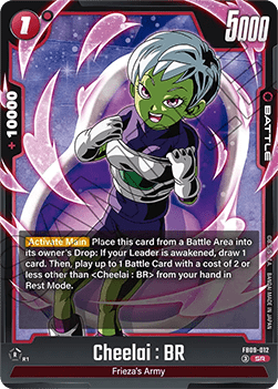 Cheelai : BR (FB09-012)  (V.1 - Super Rare) - Dual Evolution [Fusion World] (Super Rare) [FB09-012]