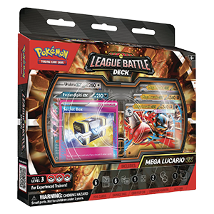 Mega Lucario ex League Battle Deck - Mega Evolution Products