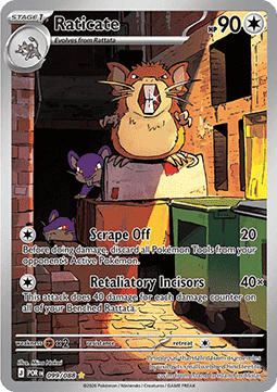 Raticate - Perfect Order (Illustration Rare) [POR-099]