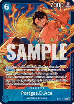 Portgas.D.Ace (OP13-119) (V.1) - Special Tournament Promos (Secret Rare) [STP-OP13-119]