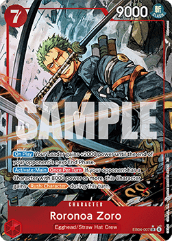 Roronoa Zoro (EB04-007) (V.2) - Adventure on Kami’s Island (Alternate Art) [OP15-EB04-007]