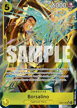 Borsalino (EB04-058) (V.2) - Adventure on Kami’s Island (Alternate Art) [OP15-EB04-058]