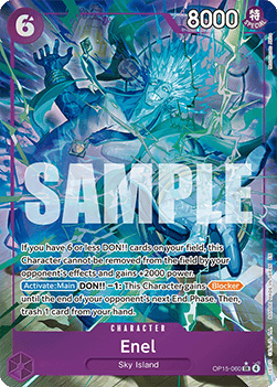 Enel (OP15-060) (V.2) - Adventure on Kami’s Island (Alternate Art) [OP15-060]