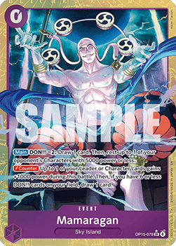 Mamaragan (OP15-078) (V.2) - Adventure on Kami’s Island (Alternate Art) [OP15-078]