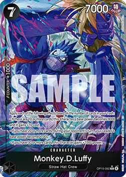 Monkey.D.Luffy (OP15-092) (V.2) - Adventure on Kami’s Island (Alternate Art) [OP15-092]