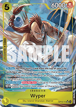 Wyper (OP15-114) (V.2) - Adventure on Kami’s Island (Alternate Art) [OP15-114]