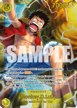 Monkey.D.Luffy (OP15-119) (V.1) - Adventure on Kami’s Island (Secret Rare) [OP15-119]