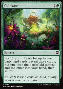 Cultivate - Commander: Secrets of Strixhaven (Common) [SOC-265]