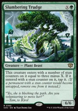 Slumbering Trudge - Secrets of Strixhaven (Rare) [SOS-160]