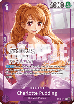 Charlotte Pudding (OP12-071) (V.2) - Unnumbered Promos (Rare) [UP-OP12-071]
