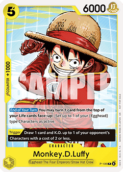 Monkey.D.Luffy (P-106) (V.2)