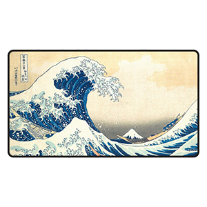 Ultra Pro "The Great Wave off Kanagawa" Black Stitched Playmat