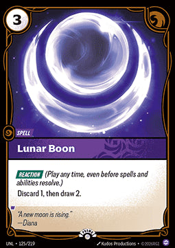 Lunar Boon