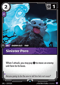 Sinister Poro