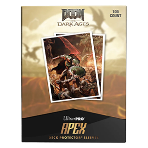 105 Ultra Pro DOOM: The Dark Ages - Onslaught APEX Deck Protector Sleeves
