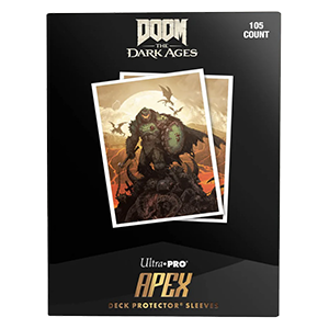 105 Ultra Pro DOOM: The Dark Ages - Wrath APEX Deck Protector Sleeves