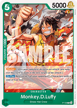Monkey.D.Luffy (P-135) (V.1)