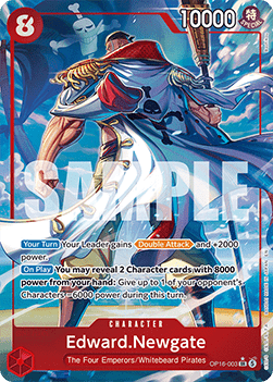 Edward.Newgate (OP16-003) (V.2) - The Time of Battle (Alternate Art) [OP16-003]
