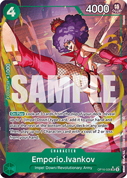 Emporio.Ivankov (OP16-026) (V.2) - The Time of Battle (Alternate Art) [OP16-026]