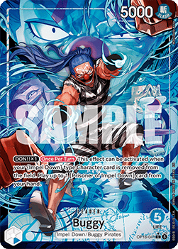 Buggy (OP16-041) (V.2) - The Time of Battle (Alternate Art) [OP16-041]