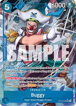 Buggy (OP16-048) (V.2) - The Time of Battle (Alternate Art) [OP16-048]