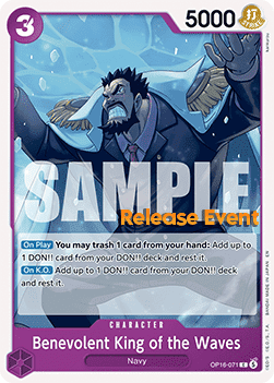 Benevolent King of the Waves (OP16-071)
