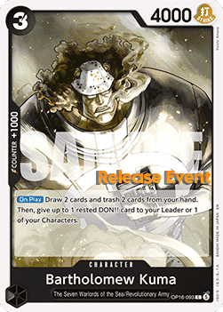 Bartholomew Kuma (OP16-093)