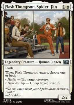 Flash Thompson, Spider-Fan