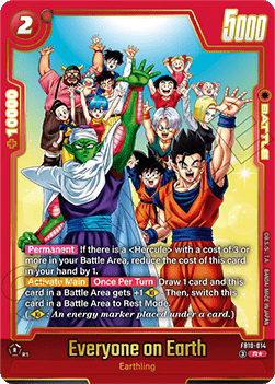 Everyone on Earth (FB10-014) [Fusion World] (V.2 - Special Rare)