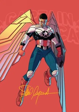 Art Series: Captain America, Wings of Freedom (V.4)
