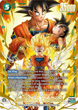 Son Gohan : Childhood (FB10-122) [Fusion World] (V.2 - Alternate Art)