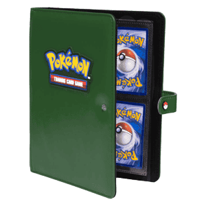 Ultra Pro Premium Green Snap 4-Pocket Binder