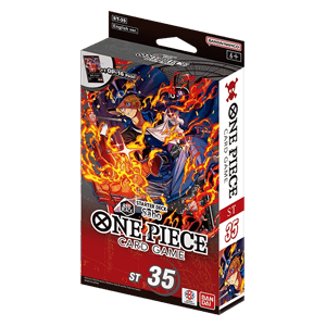 One Piece Card Game - [ST-35] Starter Deck: Red/Black Sabo