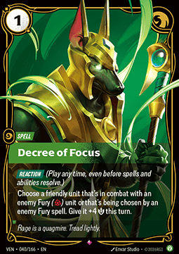Decree of Focus