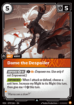 Dame the Despoiler