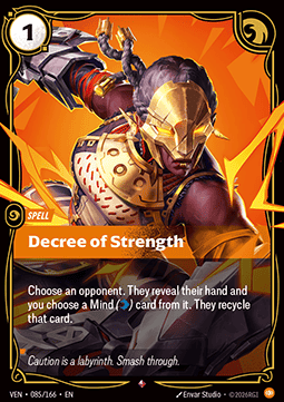Decree of Strength