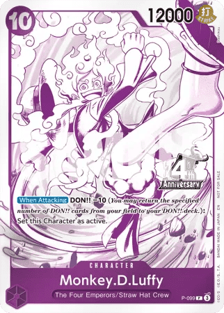 Monkey.D.Luffy (P-099) (V.2)