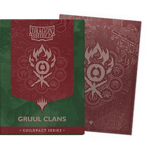100 Dragon Shield Sleeves - Matte Dual Guildpact Series: Gruul Clans