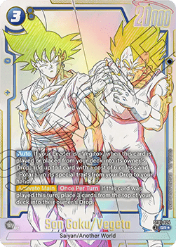 Son Goku/Vegeta (ST01-024) [Fusion World] (V.2 - Alternate Art)