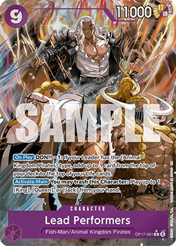Lead Performers (OP17-061) (V.2)