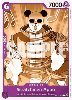 Scratchmen Apoo (OP17-070) (V.2)