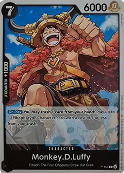 Monkey.D.Luffy (P-157) (V.1)